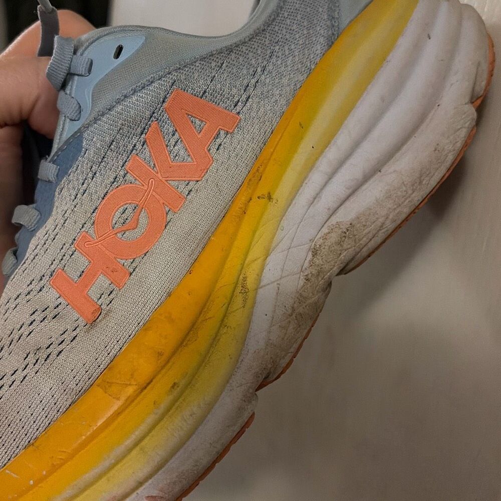 ✨HOKA Bondi 8 Sz 9 Sneakers✨ - Picture 12 of 14